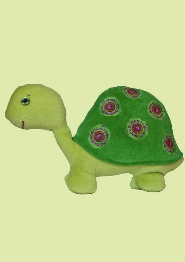 tortue avec fond portrait